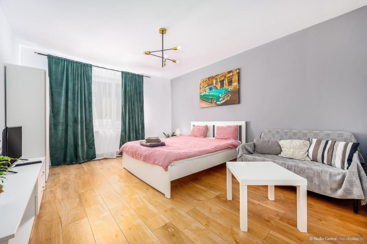 Apartament Studio Central Gura Humorului Zewnętrze zdjęcie